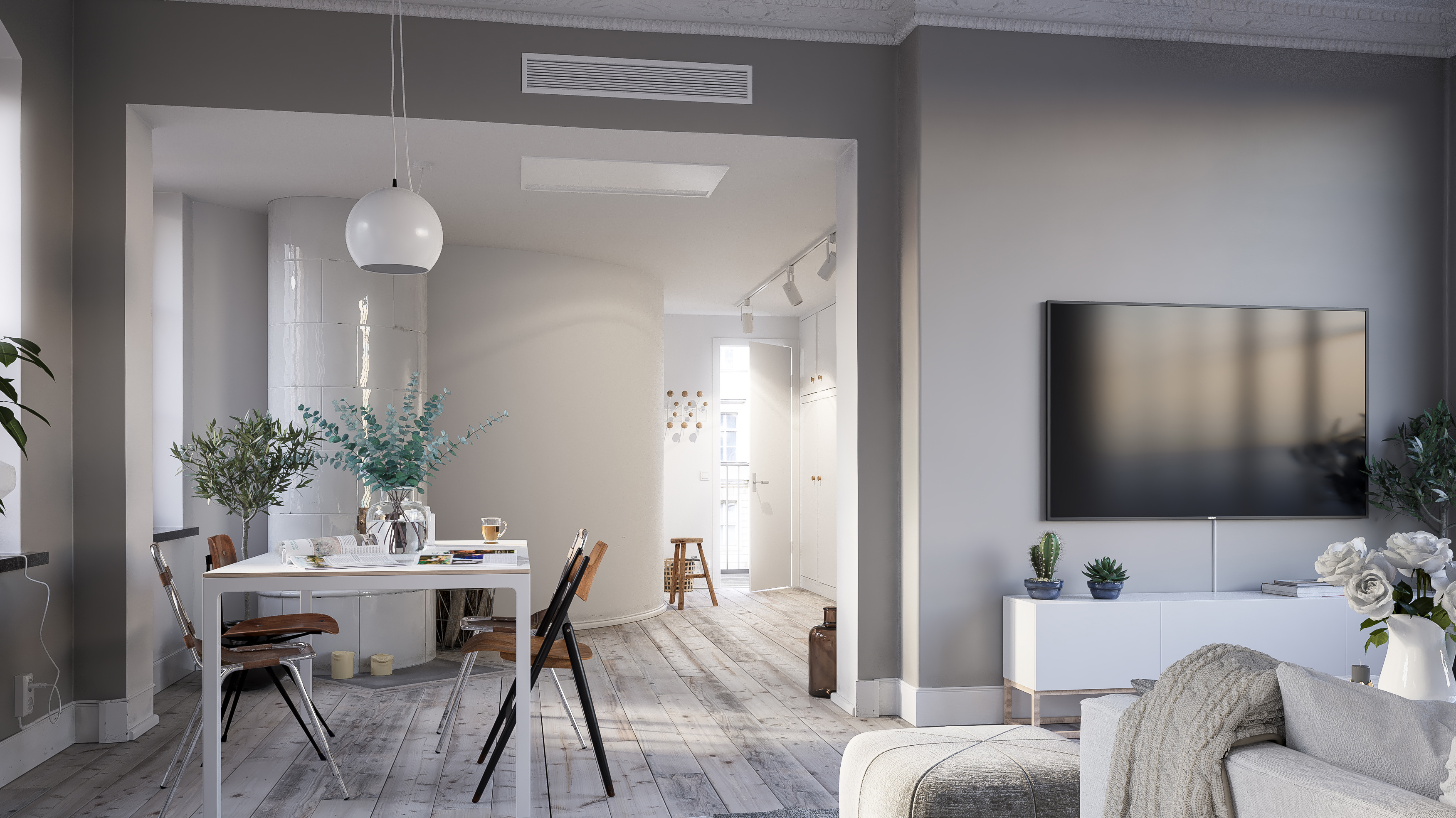 Ontdek de elegantie van een ingebouwde airco bij je thuis | Daikin
